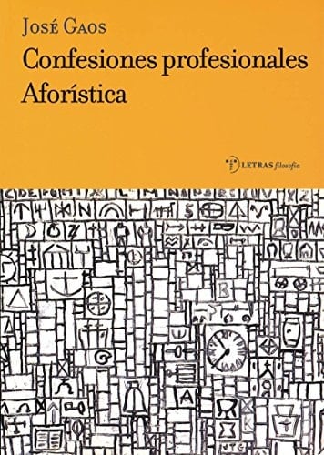 Confesiones profesionales Aforística