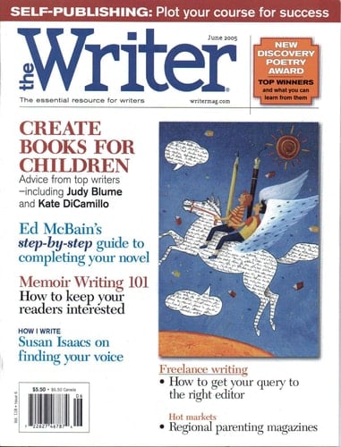 The Writer, the Essential Resource for Writers, June 2005