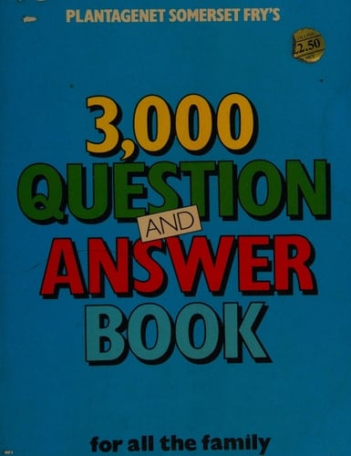 Plantagenet Somerset Fry's 3,000 Question and Answer Book