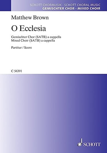 O ecclesia : for mixed choir (SATB) a cappella
