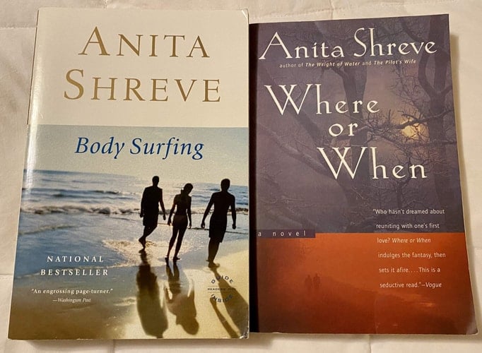 2 Books! 1) Body Surfing 2) Where or When