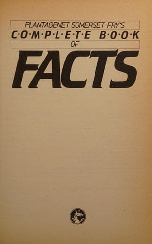 COMPLETE BOOK OF FACTS