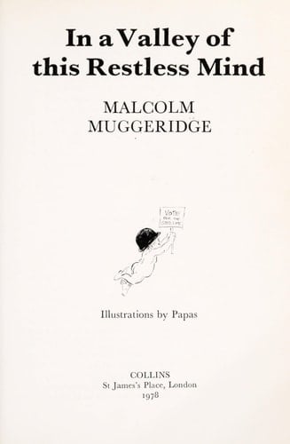 In a valley of this restless mind