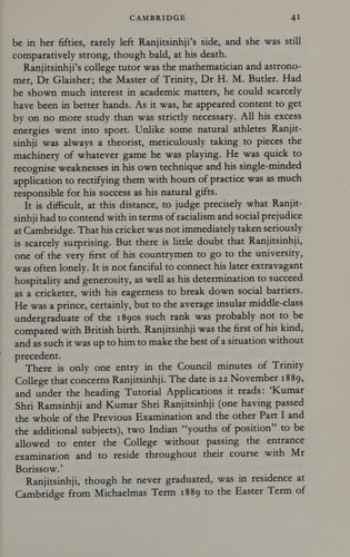 Ranji: Prince of cricketers