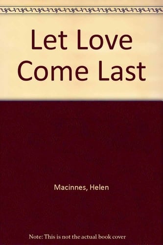 Let Love Come Last