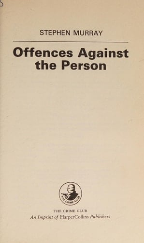 Offences against the person