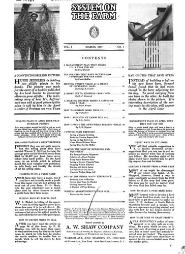 System On The Farm A Management Plan