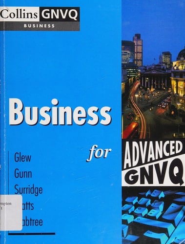 Business for Advanced GNVQ (Collins GNVQ Business)