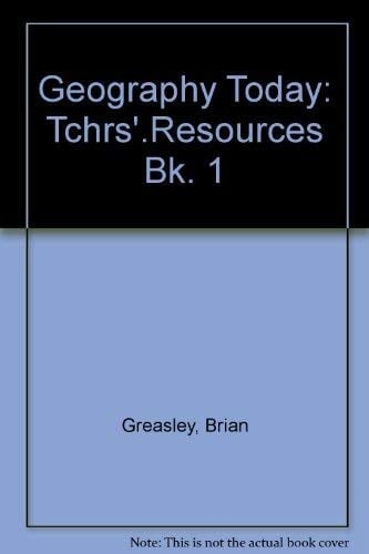 Geography Today: Teacher Resources (Geography Today)