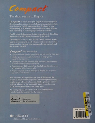 Compact 3 - Intermediate: Student's and Practice Book