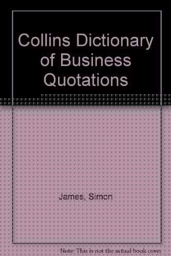 Collins Dictionary of Business Quotations