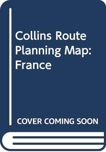 Collins route planning map, France: Scale 1:1 250 000 (approx. 20 miles to 1 inch)
