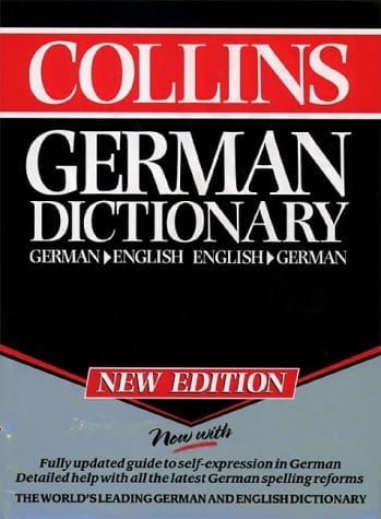 Collins German-English, English-German dictionary