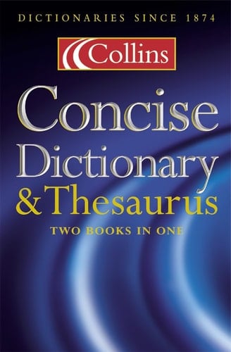 Collins Concise Dictionary & Thesaurus