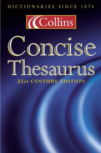 Collins Concise Thesaurus
