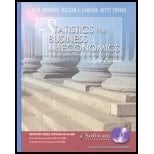 Statistics for Business and Economics - Textbook Only
