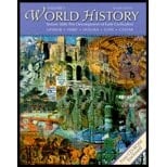 World History, Before 1600: The Development of Early Civilizations, Vol. 1 - Textbook only