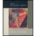Elementary Algebra - Textbook Only