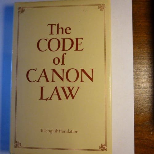 The Code of Canon Law in English Translation