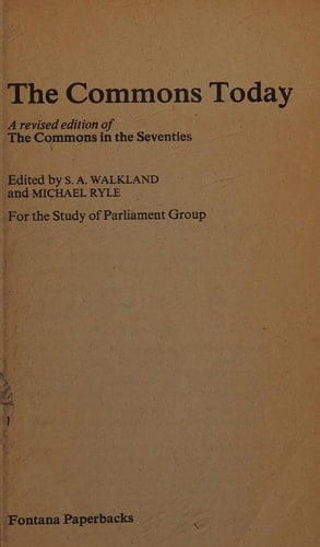 The Commons today (Fontana original)