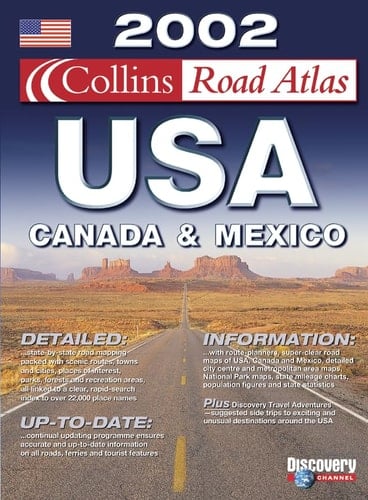 Collins Road Atlas: USA, Canada and Mexico (Road Atlas)