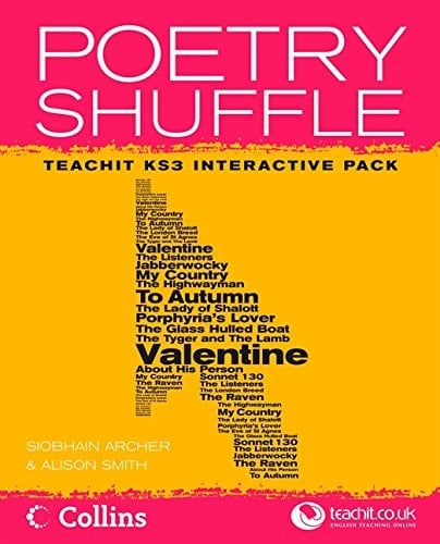 Poetry Shuffle Pack KS3: Site Licence: Network Licence (Teachit)