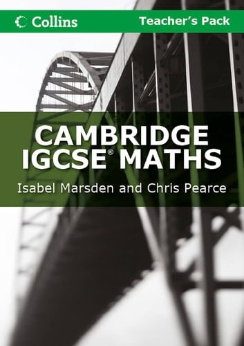 Cambridge IGCSE Maths Teacher's Pack (Collins IGCSE Maths)