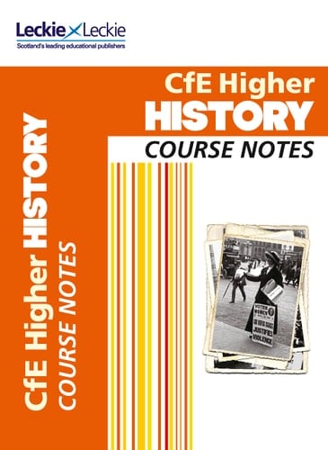 Cfe Higher History Course Notes