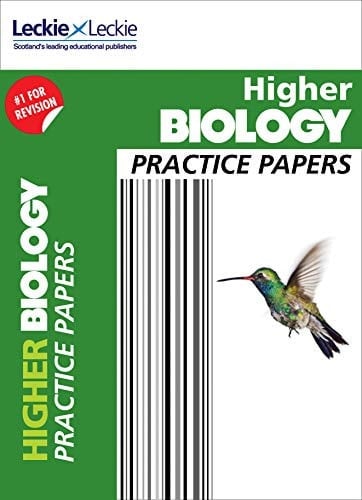 Cfe Higher Biology Practice Papers for Sqa Exams
