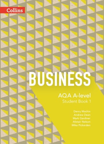 AQA A-Level Business Student Book 1