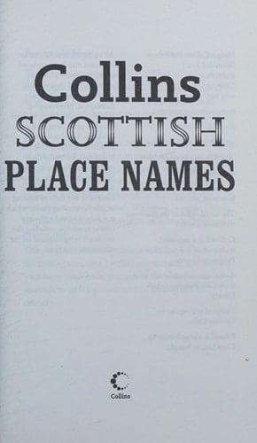Collins Scottish Place Names