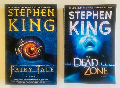 2 Stephen King Books! 1) Fairy Tale 2) The Dead Zone