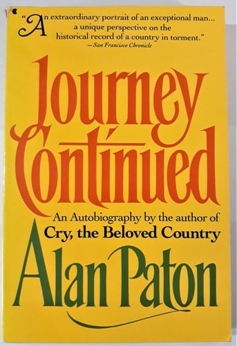 Journey Continued: An Autobiography