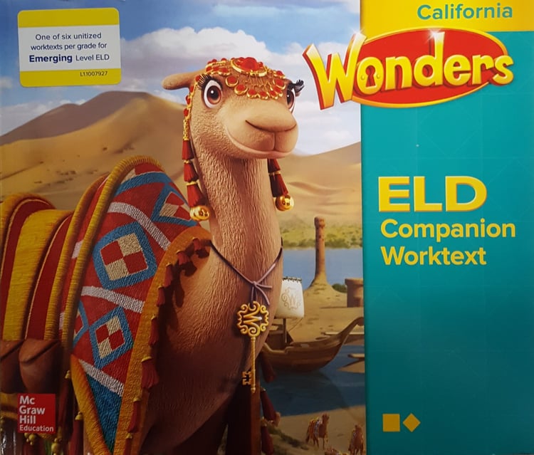 Wonders, ELD Companion Worktext, Grade 3, California Edition, 9780021315482, 0021315485, 2017