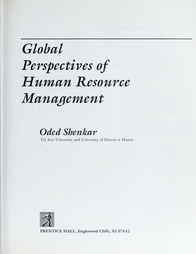 Global Perspectives of Human Resource Management: Collected Readings