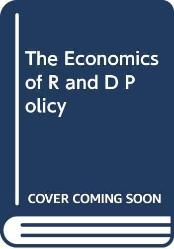 The Economics of R&D policy