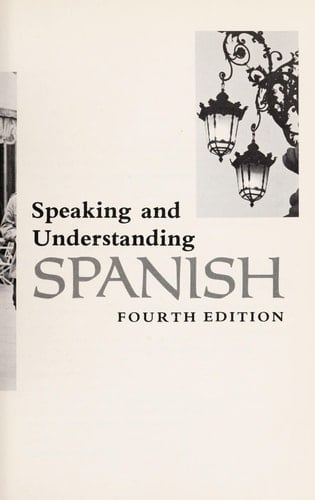 Speaking and understanding Spanish