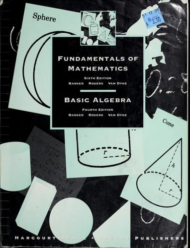 Fundamentals of Mathematics
