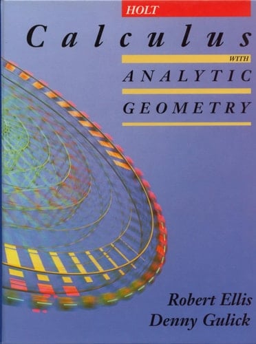 Calculus: With Analytic Geometry