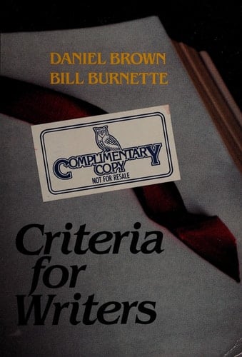 Criteria for Writers