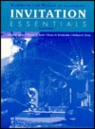 Workbook/Lab Manual to Accompany Invitation Essentials