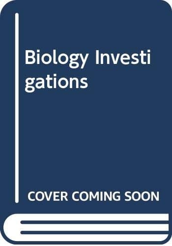 Biology Investigations