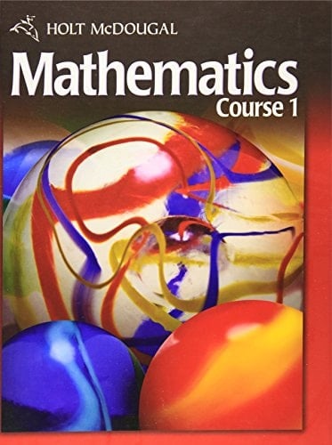 Holt McDougal Mathematics Student Edition Course 1 2010