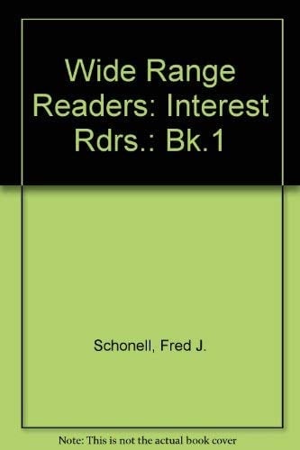 Wide Range Readers: Interest Rdrs.: Bk.1