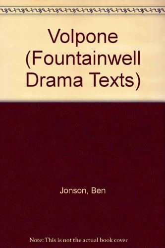 Volpone (Fountainwell Drama Texts)