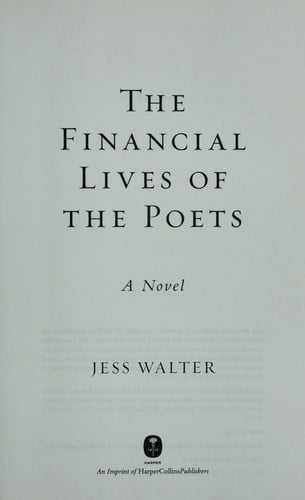 The financial lives of the poets: a novel