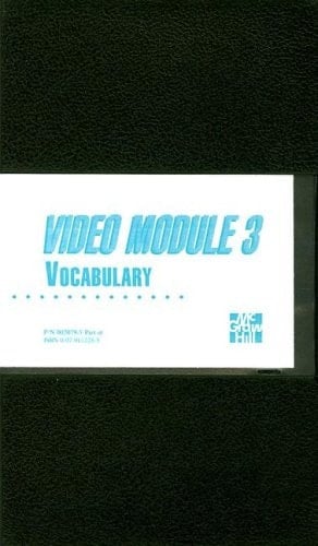 Video Module 3: Vocabulary [VHS]