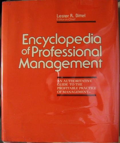 Encyclopedia of Professional Management