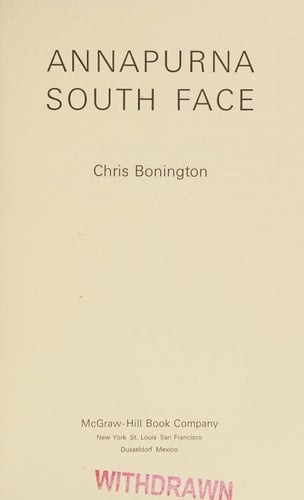 Annapurna South Face