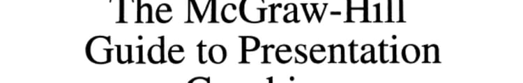 McGraw-Hill Guide to Graphic Presentations